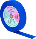 Mandala Crafts Wide 1.5 Inch Blue Elastic Bands Spool for Pants Waistbands Sewing and DIY Crafts, 50 YD Stretchy Flat Fabric Strap Knit Elastic Band for Wig