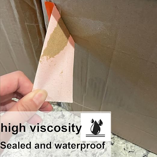 WELSTIK Professional Grade Duct Tape, Waterproof Duct Cloth Fabric,Duct Tape for Photographers,Repairs, DIY, Crafts, Indoor Outdoor Use (2 Inch X 45 Yards, Orange)