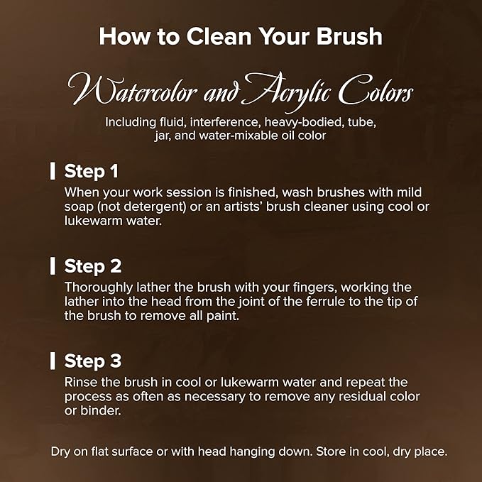 Silver Brush Limited 2632-10 Monza Short Filbert Paintbrush for Oil, Acrylic, and Heavy Body Paints, Size 10, Long Handle