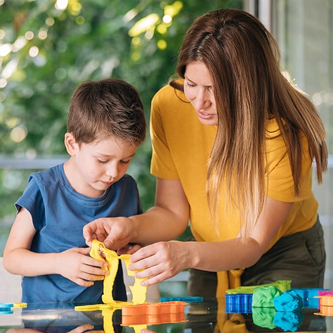ESSENSON Air Dry Clay 60 Colors, Modeling Clay for Kids, DIY Molding for with Tools, Toys Gifts for Age 3 4 5 6 7 8+ Years Old Boys Girls Kids