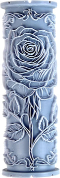 Rose Clay Texture Roller (4") - Flower Set #01 - Embossing Pattern Roller for Polymer & Ceramic Clay, Pottery & Crafts