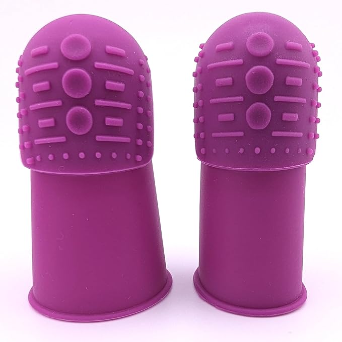 Sewing Kit for Teens & Petite Fingers | THIK-Grip Thimbles - Small (4) Medium (2) | Needles (55) | Ruler (1) | Fabric Clips (4) & More Supplies