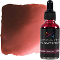 Liquid Watercolor Paint 30 ml Bottle, Alizarin Crimson - Vibrant Dye-Based Liquid Watercolor w/Glass Pipette, Fast-Drying, Fine Art Paint for Calligraphy, Airbrushing & Traditional Art