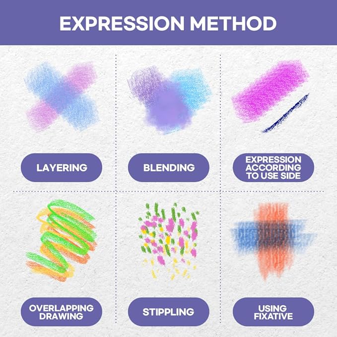 Soft Dry Pastels Set Art Supplies for Professional Artists and Adult Beginners, 64 Colors Plus 2 Sticks, Colored Premium Dry Square Pastel for Painting and Studio Art