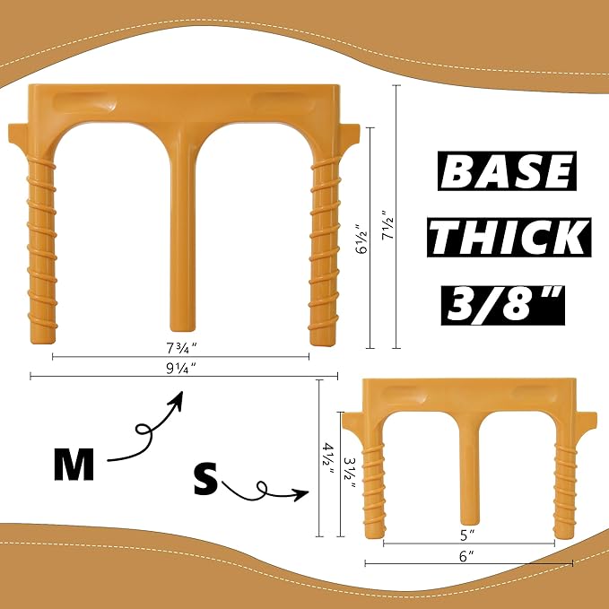 UPTTHOW Plastic Pottery Ball Opener Tool for Ceramics, Ergonomic Pottery Base Bottom Guide for Perfect Artisan Creations
