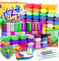Air Dry Clay for Kids, 60 Colors Air Dry Modeling Clay, Molding Clay for Sculpting,Non-Sticky Soft, Sculpting Tools Guide, Arts Crafts for Kids Ages 8-12