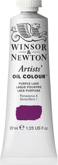 Winsor & Newton Artists' Oil Color, 37ml (1.25 oz) Tube, Purple Lake