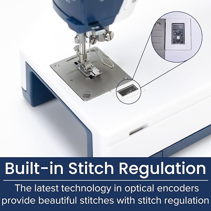 Little Rebel Sewing and Quilting Machine with Built-in Stitch Regulation (Little Rebel)