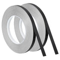 uxcell Metallic Tape, 0.39 in x 164 ft Self Adhesive Metalized Polyester Film Tape Waterproof Shiny Washi Tape for Wall Graphic Arts Gifts Wrapping Crafts Decoration, Gloss Black, 2 Pcs