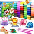 Air Dry Clay - 48 Colors Modeling Clay Kit with 3 Sculpting Tools,Safe & Non-Toxic,DIY Magic Gifts Toys for Boys,Girls,Kids