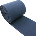 Strapcrafts 3-Inch Wide by 2-Yard Colored Woven Elastic Band,Navy Blue 14020