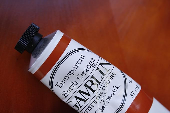 Gamblin Artist Oil Paint Set For Professionals - EARTH SET - 37ml Tubes