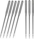 100 Pcs Size 100/16 Universal Leather&Jeans Sewing Machine Needles, Heavy Duty Machine Needles for Thickened Fabrics, Compatible with Home Sewing Machine