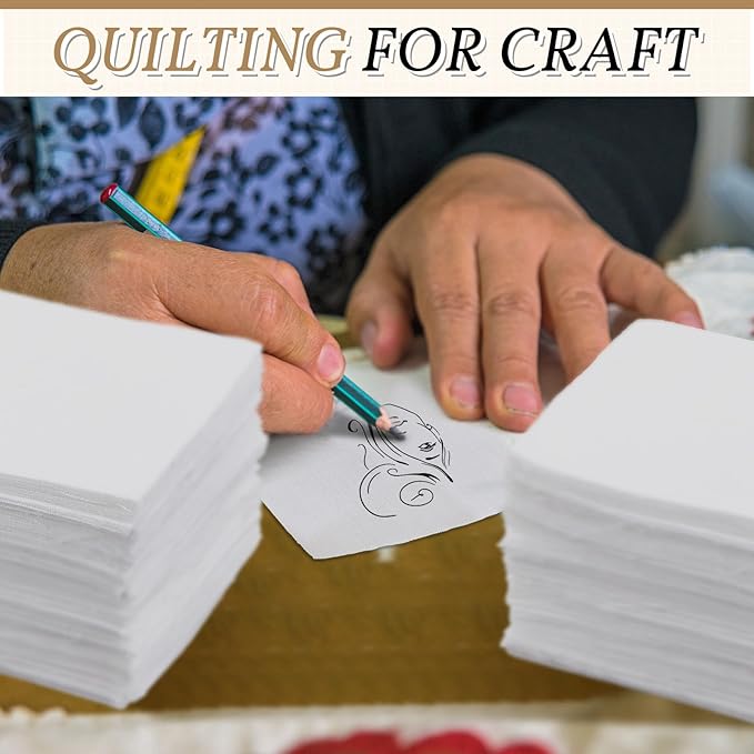 50 Pcs 10x10 Inches Cotton Fabric Squares Precut Quilting Fabric Bundles White Cotton Fabrics Squares for DIY Beginners Sewing Craft for Patchwork Sewing Scrapbooking Quilting
