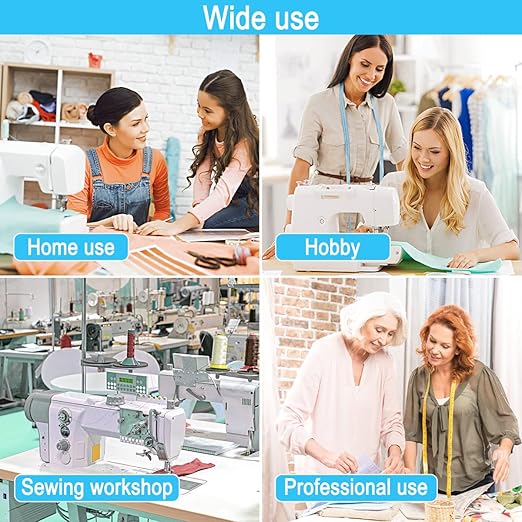 Transparent Soft Ruler Grips, 34 PCS (10 Large & 24 Small) Strong Adhesive Non-Slip Grips for Sewing Rulers Quilting Templates (Clear, 1 Pack)