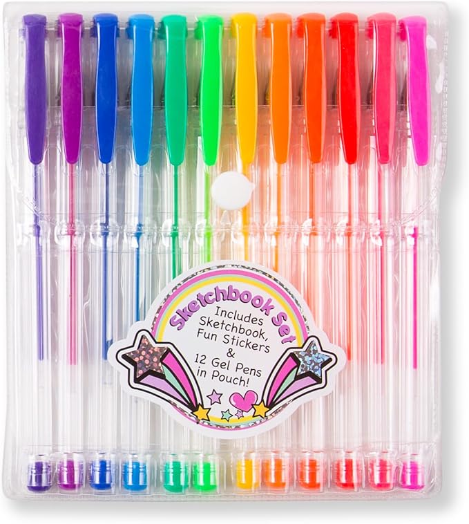 VOTUM Sketch Book: Personalized Artist Sketchbook: Sketching, Drawing and Creative Doodling. Notebook and Sketchbook to Draw and Journal with Stickers and Pens (Groovy)