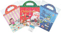 Christmas, World Map, Supermarket: Reusable Sticker Activity Booklet Bundle with 1 Mini Collectible Eraser for Ages 3+ (Random Theme) [56139]"