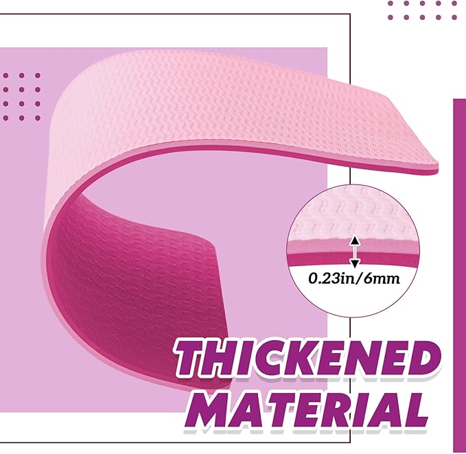 2 Pcs Sewing Machine Foot Pedal Non Slip Pad Sewing Machine Muffling Mat Reduce Vibrations Noise No Slip Pedal Accessories for Quilting (Pink)