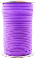 Mandala Crafts 55 Yards 1/4 Inch Violet Double Fold Bias Tape for Sewing - Bias Binding Tape for Quilting Binding, Hemming, Seam, and Fabric Piping