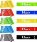 Resistance Bands for Working Out, Physical Therapy Bands, Latex Free Elastic and Exercise Bands Set for Stretching, Suitable for Rehab, Yoga, Pilates, Gym, Home Exercise