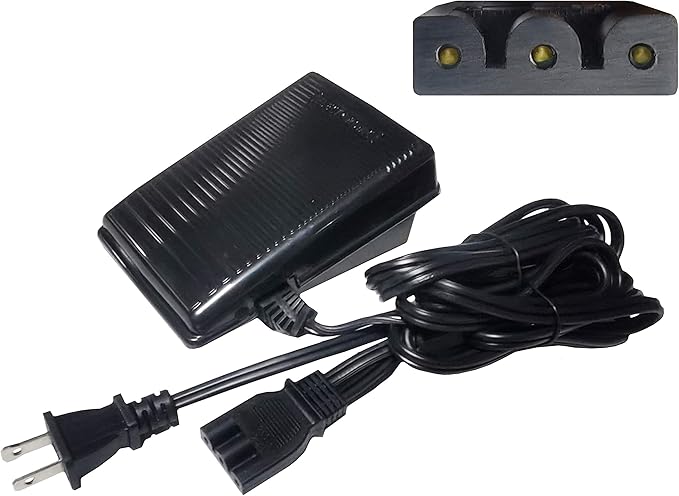 HimaPro Sewing Machine Foot Pedal with Power Cord, Variable Speed Control, Compatible with Singer Heavy Duty Models 44S, 4411, 4423, 4443, 4452, 5511, 5523, 5532, 5554, 130S–160S (Model# 359102-001)