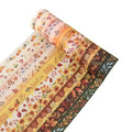 Autumn Washi Tape Set 10 Rolls - Yellow Leaves & Flowers Masking Decorative Tapes for Bullet Journal, Planner, DIY Arts Crafts, Scrapbooking Party Favors (Autumn)