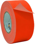 WOD GTC12 Gaffer Tape, Fluorescent Orange Low Gloss Finish Film, 3 inch x 60 ft. Residue Free, Non Reflective Cloth Fabric, Secure Cords, Water Resistant, Photography, Filming Backdrop, Production