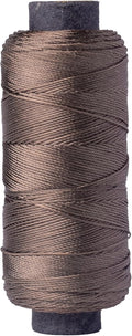 Big Kizzy Light Brown 250m Nylon Thread for Hair Extensions, Sew in Human Hair Weft and Wigs - Non-Slip and Comfortable Hold for Hand and Machine Tied Weft