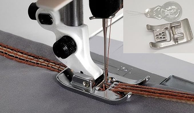 HONEYSEW Cording Foot (7G) with Threader for Compatible with Viking Group1-7#412989945