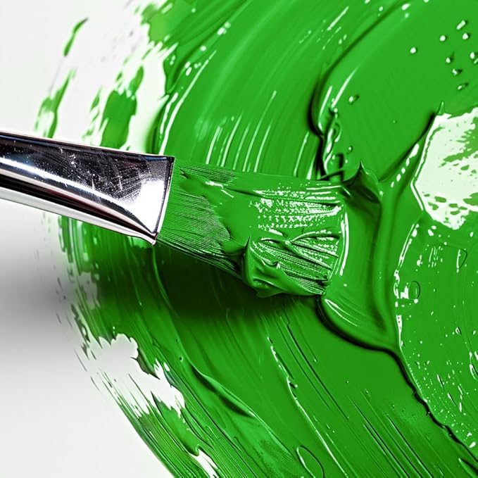 Mont Marte Discovery School Acrylic, Mid Green, 1/2 Gallon (2 Liter). Ideal for Students and Artists. Excellent Coverage and Fast Drying. Pump Lid Included.