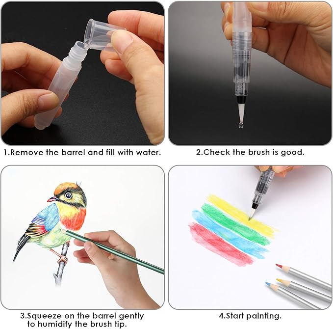 AGPTEK Drawing Pencils Set, 75-Piece Art Supplies Color Drawing Pencils Set Contains Sketch Pencils, Charcoal Pencils, Water Colored Pencils and Metal Colored Pencils for Kids, Adults and Artist
