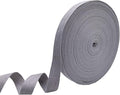 40 Yards Herringbone Twill Tape for Sewing,Lt Gray Pet Collar,Gift Wrapping Home Deco -3/4 inch Cotton Webbing Straps-Natural Bias Binding Tape for Handles, Crafting & DIY Projects