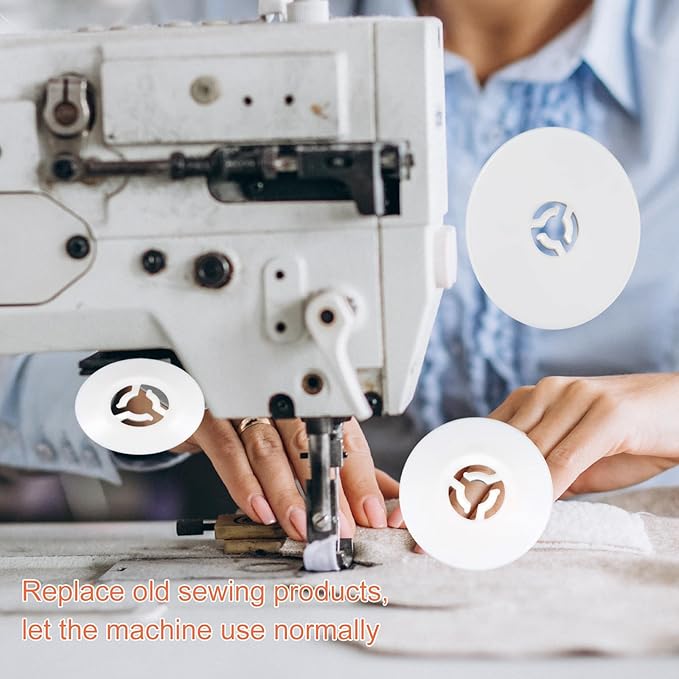 FNANJWQ 6 Pcs Spool Cap Sewing Machine Spool Pin Caps Small Medium Large Replacement Pin for Brother Babylock Sewing and Embroidery Machines 40mm 30mm and 25mm