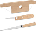 Amylove 3 Pieces Pottery Tools Cutting Clay Trimming Tool Includes Wood and Wire Bevel Cutter Fettling Knife for Pottery and Ceramics and Sculpting