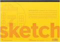 Maruman Soho Sketchpad, B5, 7.17" x 10.12" Portable Drawing Paper Sketchbook Pad, 100 Sheets Heavyweight Acid-Free Paper for Sketching, Charcoal, Pen, Pencil, and Pastels, Yellow, Made in Japan