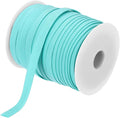 MECCANIXITY 2/5 Inch Double Fold Bias Tape Polyester Continuous Bulk Bias Tape for Sewing,Seaming Quilting Hemming Binding Crafts (Lake Blue 55 Yards)