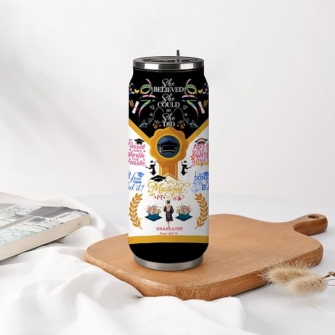 Graduation Gifts for Her - 17oz Tumbler - College Graduation Gifts for Women Girls- Class of 2025 Gift for Masters Degree Phd- One Degree Hotter for Graduates Friends Classmates