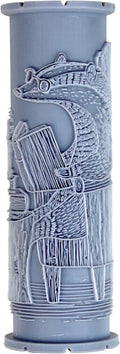Badger Clay Texture Roller (4") - Storybook Set #01 - Embossing Pattern Roller for Polymer & Ceramic Clay, Pottery & Crafts