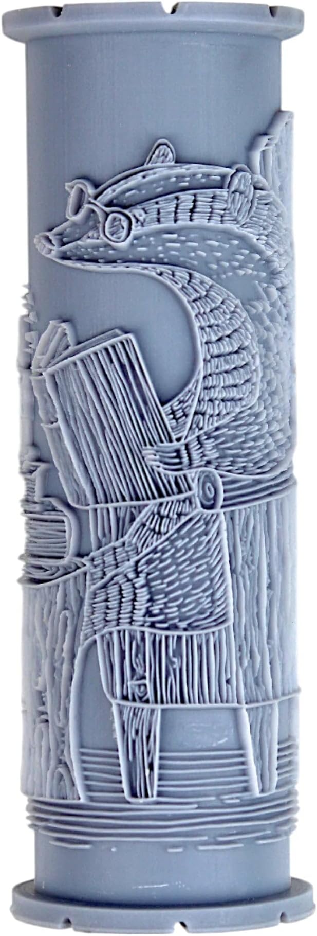 Badger Clay Texture Roller (4") - Storybook Set #01 - Embossing Pattern Roller for Polymer & Ceramic Clay, Pottery & Crafts