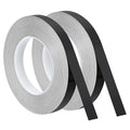 uxcell Metallic Tape, 0.59 in x 164 ft Self Adhesive Metalized Polyester Film Tape Waterproof Shiny Washi Tape for Wall Graphic Arts Gifts Wrapping Crafts Decoration, Gloss Black, 2 Pcs