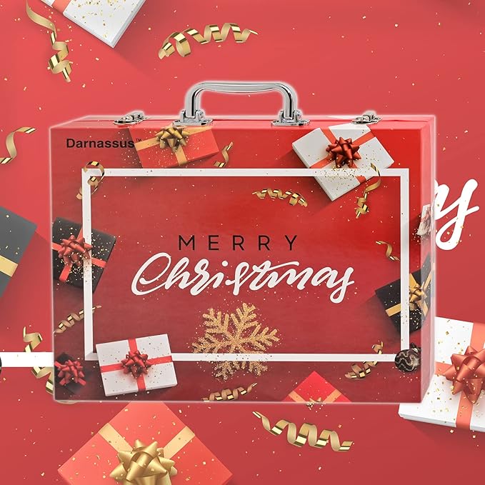 132-Piece Art Set, Deluxe Professional Color Set, Creating Gift Box, Art Set Crafts Drawing Painting Christmas Kit for Kids and Adult, Girls Boys