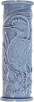 Duck Clay Texture Roller (4") - Bird Set #02 - Embossing Pattern Roller for Polymer & Ceramic Clay, Pottery & Crafts