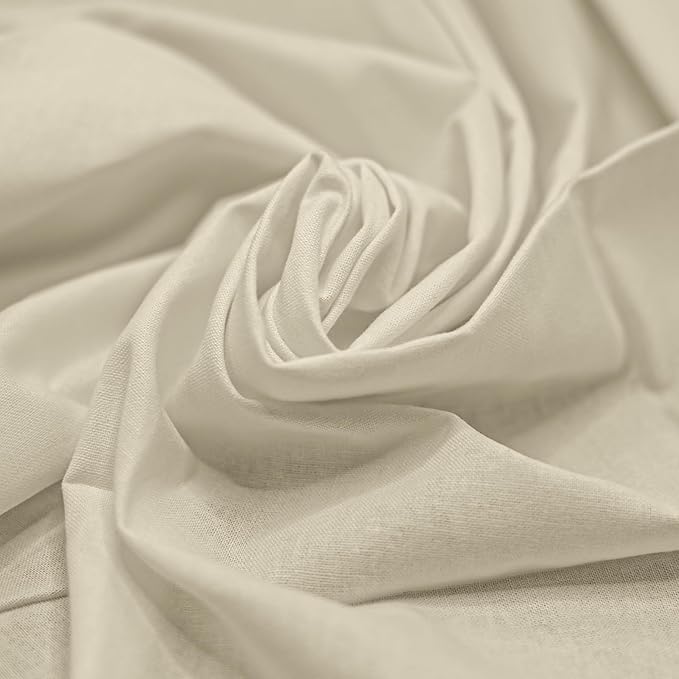 18 * 21inch Cotton Fabric Premium, Solid Precut Fabric Pure Quilting Fat Quarter Bundles Patchwork for Sewing DIY Craft (Grey Coffee, 8PCS)