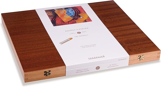SENNELIER Oil Pastel 120 Assorted Wood Box