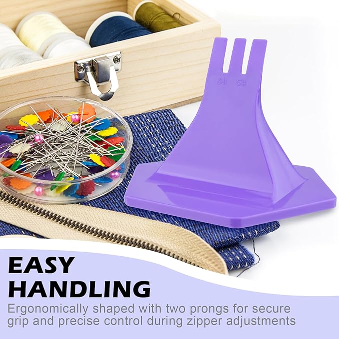 ZTTM Handy Zipper Jig, Gypsy Purple, Zipper Fastener