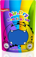iFergoo Blue Air Dry Clay, DIY Creative Modeling Clay for Kids, Super Light Magic Clay for Kids Age 3-12, Safe & Non-Toxic, Molding Clay for Sculpting, Great Gift for Boys & Girls