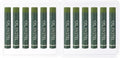 PATIKIL Olive Green Oil Pastels, 12Pcs Soft Oil Crayons Creamy Pastels Stick Art Supplies for Art Painting Drawing Blending Graffiti for Artists Beginners