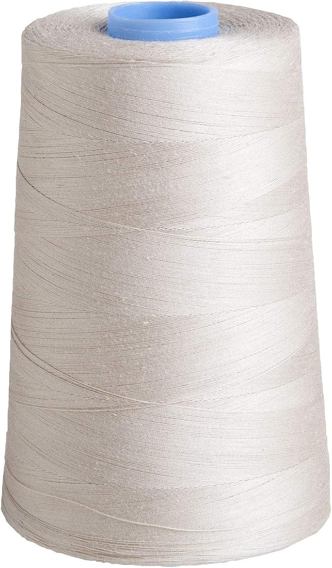 Connecting Threads 100% Cotton Essential Thread 5000 Yard Cone (Natural)