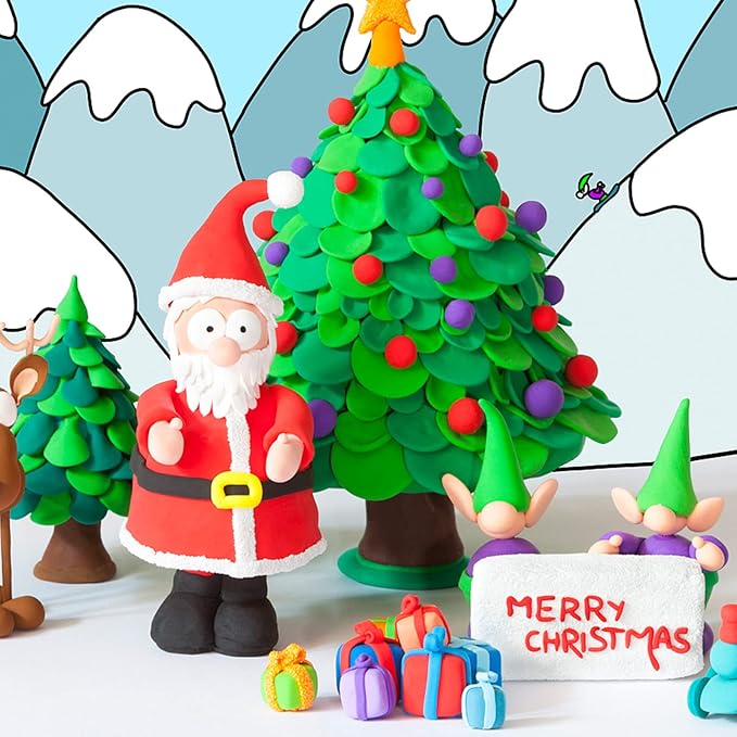 Air Dry Clay 36 Colors, Modeling Clay for Kids, DIY Molding Magic Clay, Toy Gifts for Age 3+ Years Old Boys Girls Kids