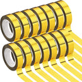 HFKPJRT Gold Washi Tape - 14 Rolls, 383 Yards Mirror Tape for Wall Decor, TV Frame and Crafts (1/2 Inch)